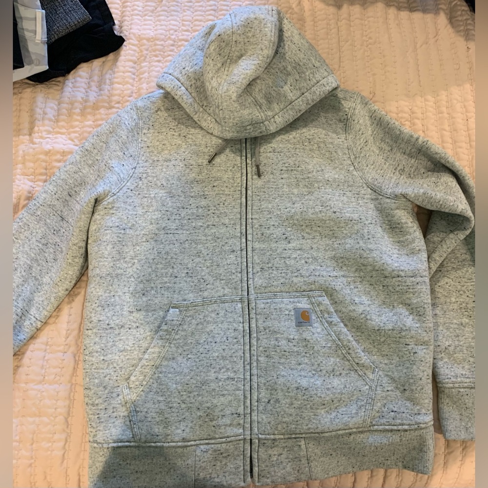 carhart, fuzz lined, full zip
